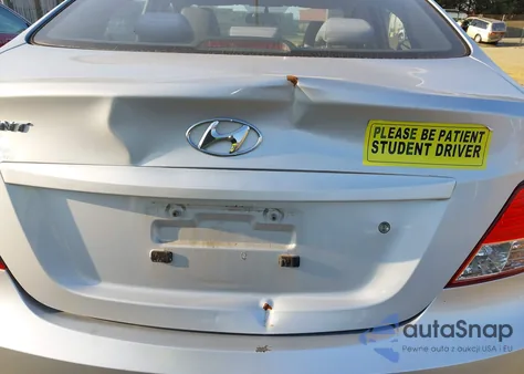 2012 Hyundai Accent Gls из США, поврежденный, VIN KMHCT4AE6CU218636